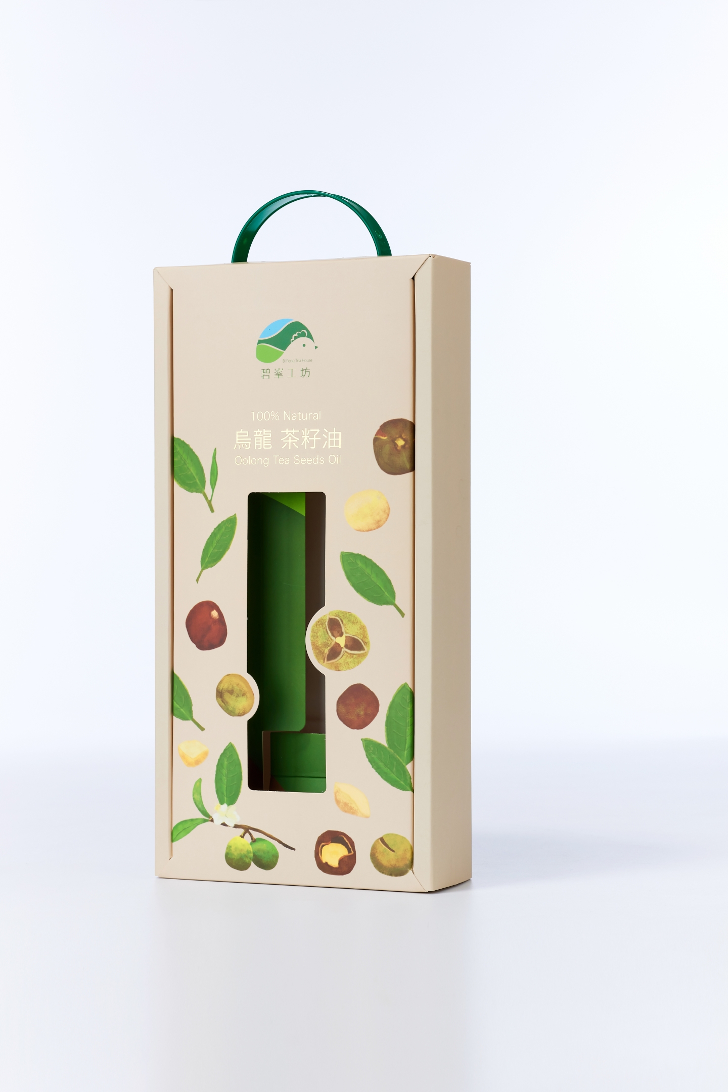 碧峯工坊茶籽油開窗手提盒