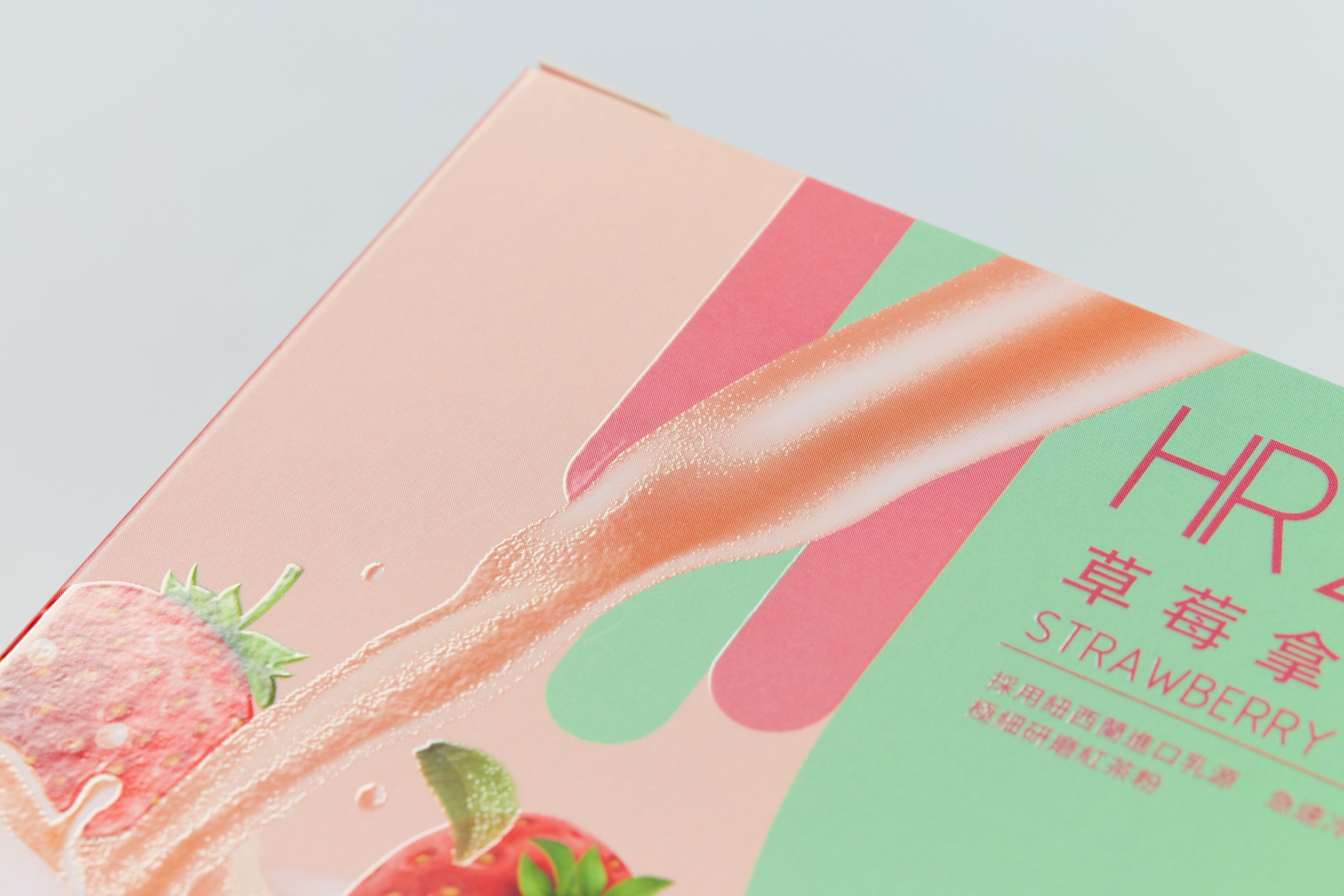 訊捷10入草莓奶茶即溶包裝