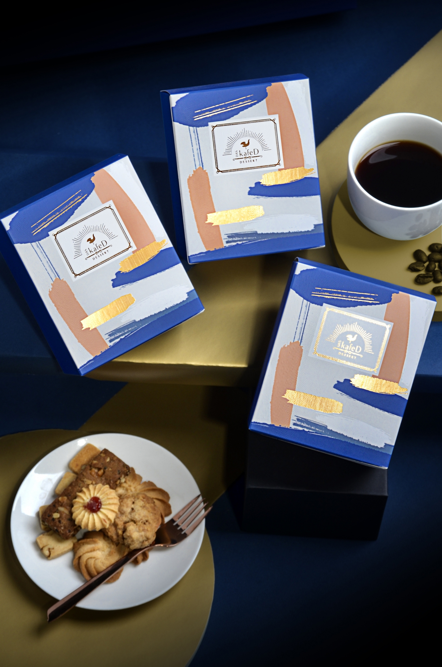 KafeD精品咖啡綜合甜點禮盒