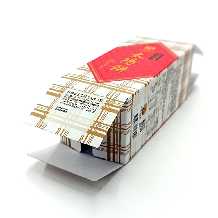 紅櫻花自動包裝太陽餅盒