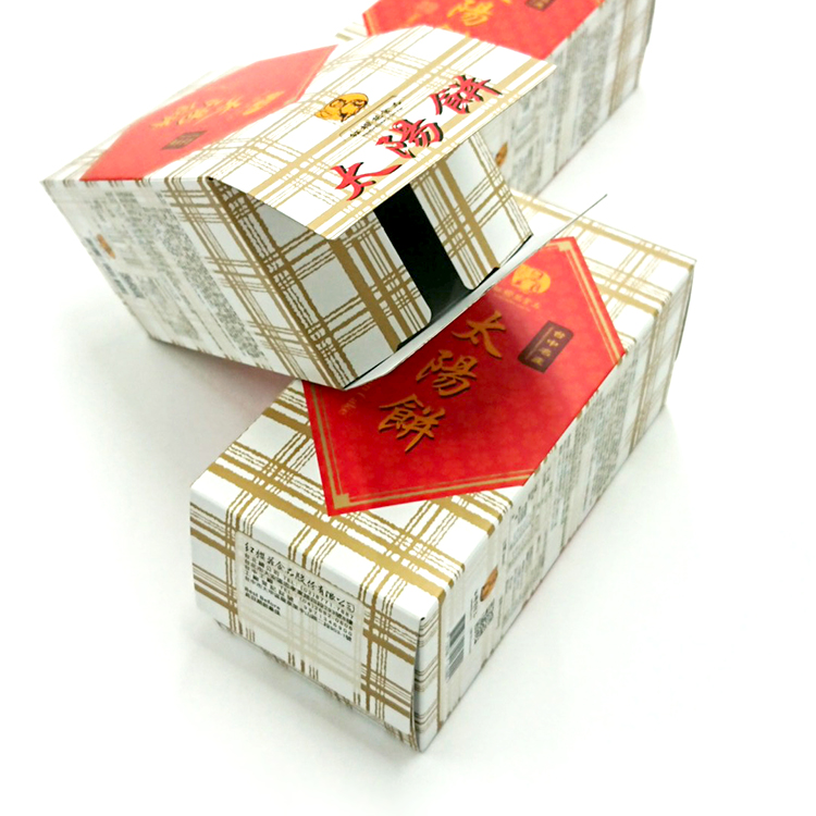 紅櫻花自動包裝太陽餅盒